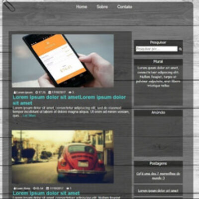 Script Php Site Blog Administravel