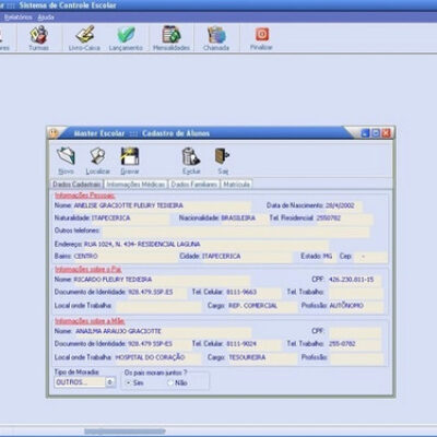 Escolar – Sistema De Controle Escolar C/ Fontes Delphi