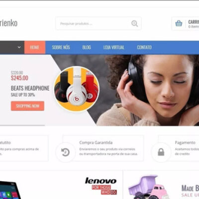 Loja Virtual Orienko Woocommerce Em WordPress Install