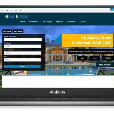 Site Para Imobiliária Em Php, Script Administrável