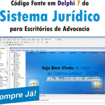 Fonte Delphi Erp – Sistema Jurídico Escritorios Advocacia D7
